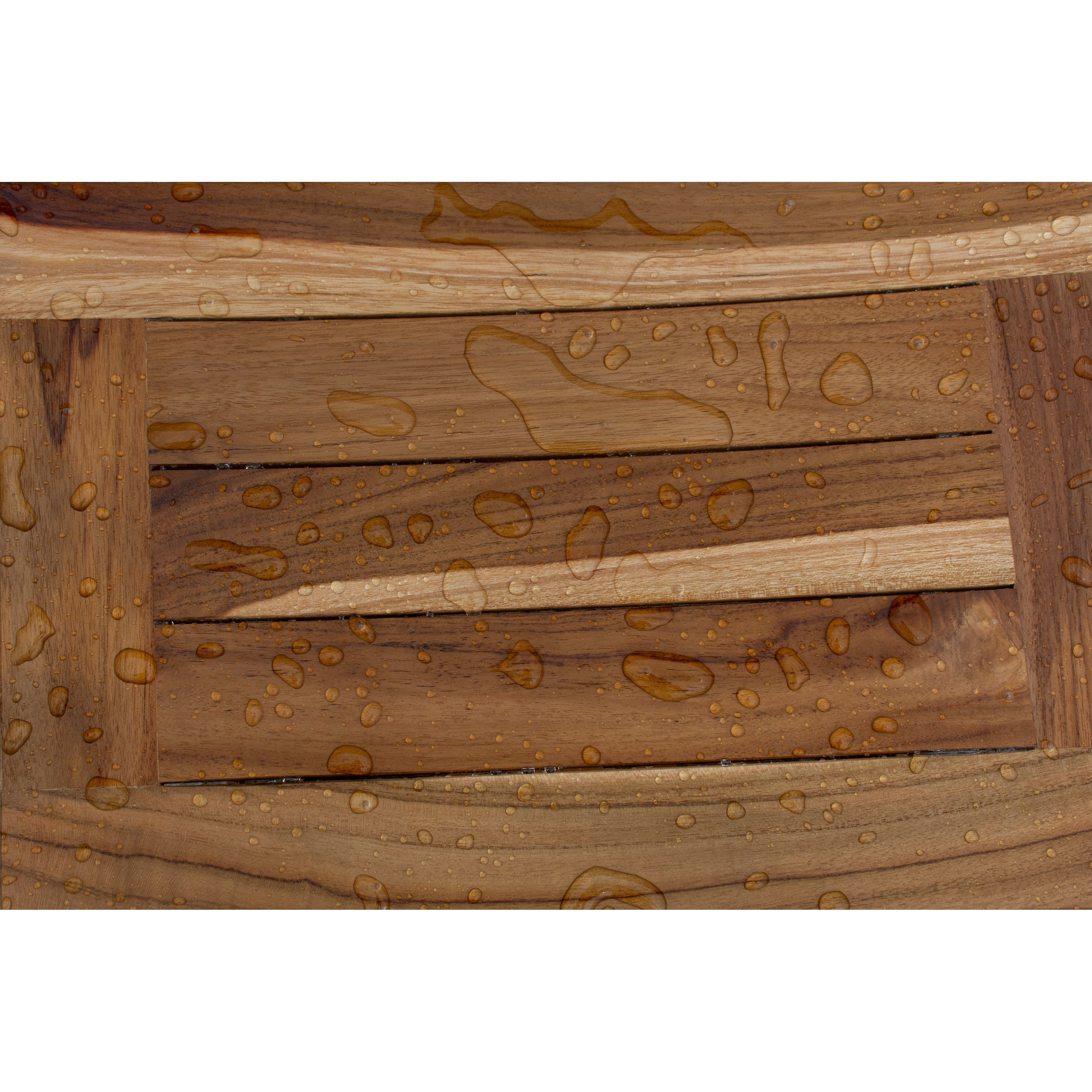 EcoDecors, Bench, Shower Stool, Shower Seat, Shower Chair for Inside Shower, Small Bench, Teak Shower Bench, Shower Foot Rest