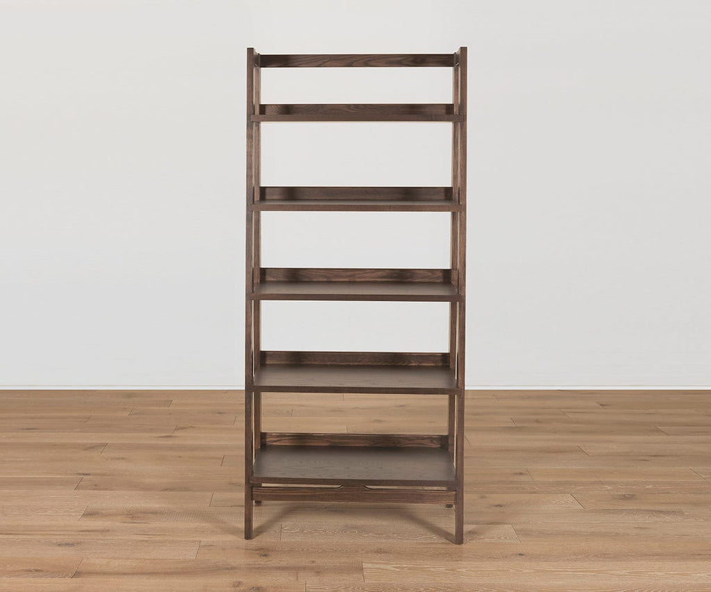 Wood Castle Myles Wide Bookcase