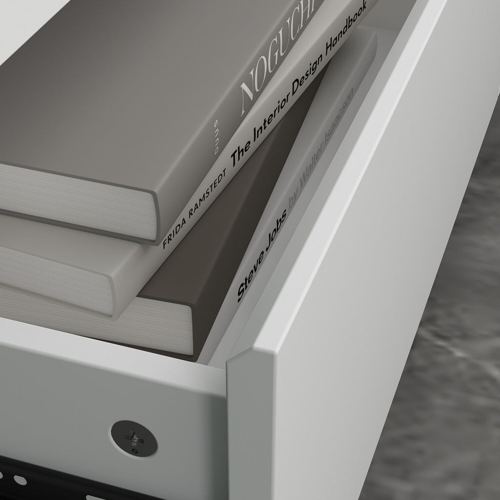 63W 9 Drawer Dresser Accent Dresser for Living Room Bedroom Chest