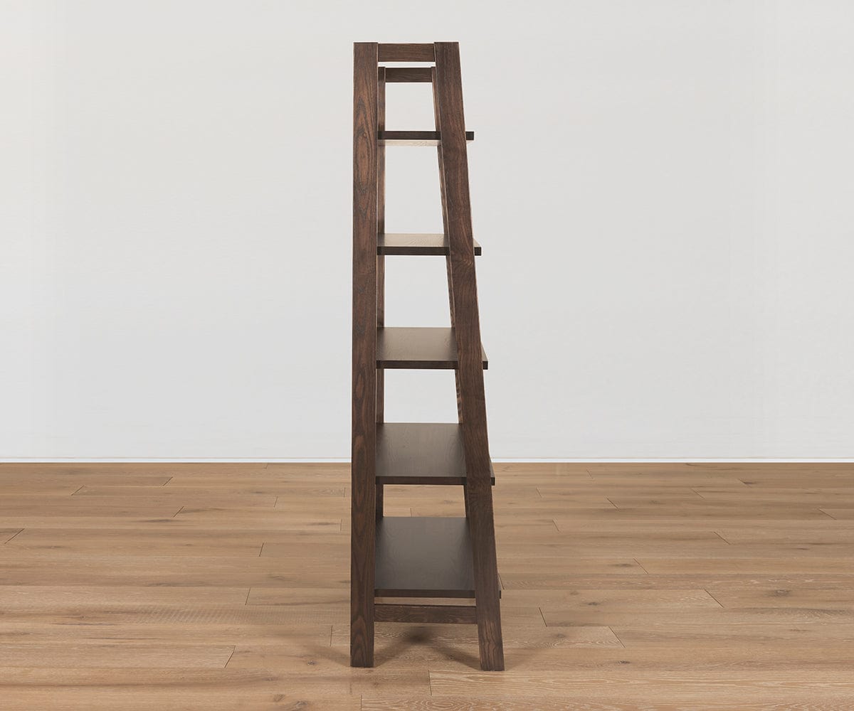 Wood Castle Myles Wide Bookcase