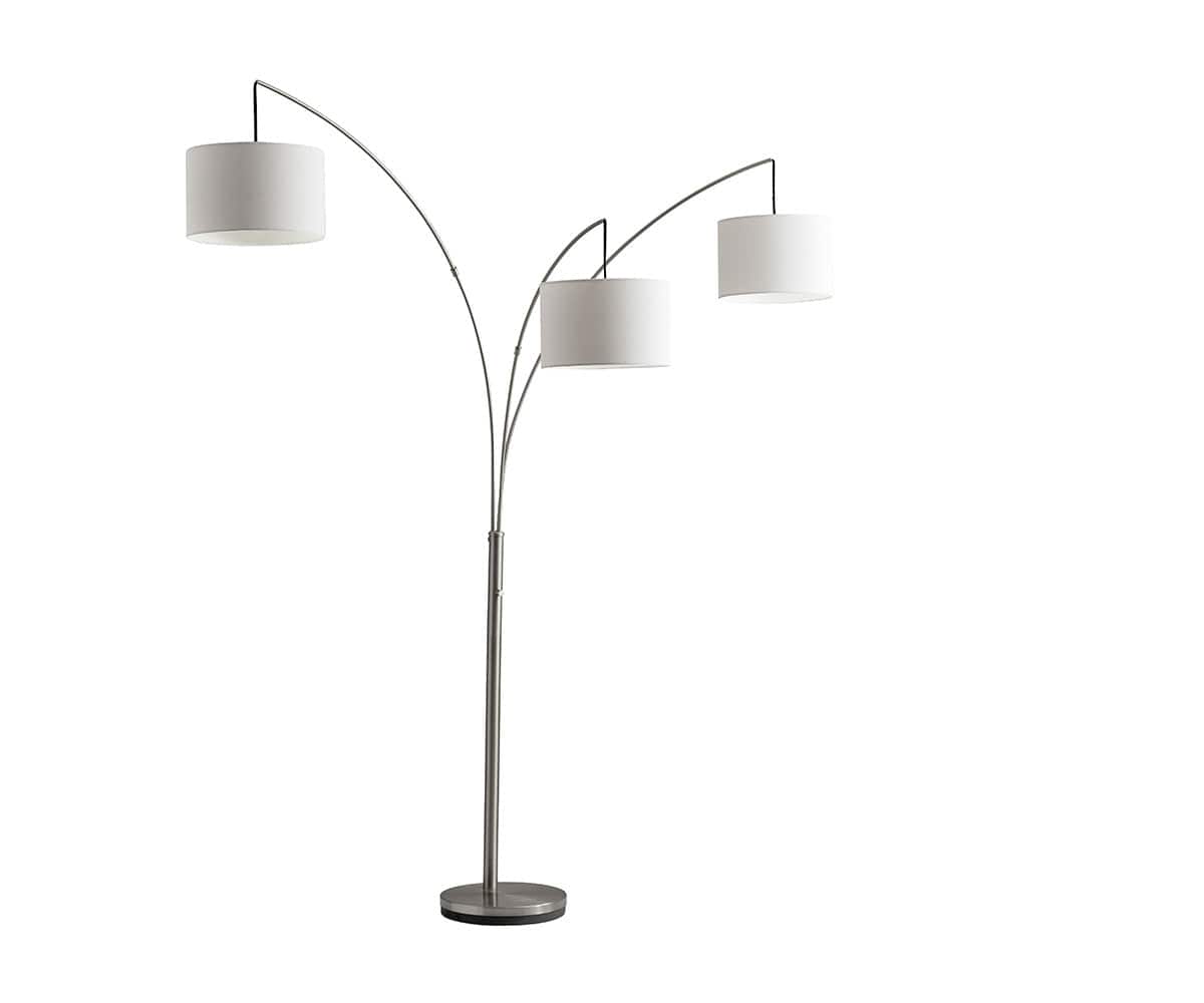 Jan 3-Light Arch Floor Lamp