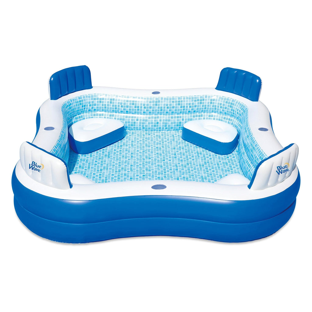 Blue Wave Premier Inflatable Pool with Cover - One-size