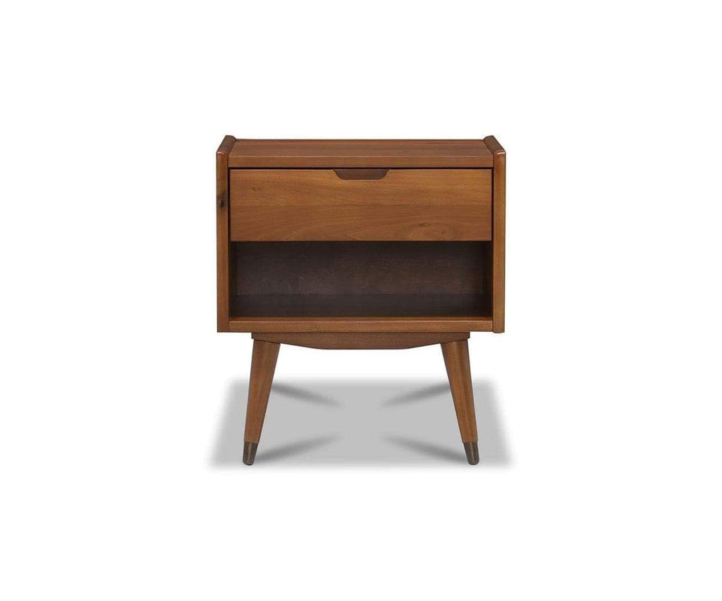 Bolig Nightstand - Light Walnut Stain