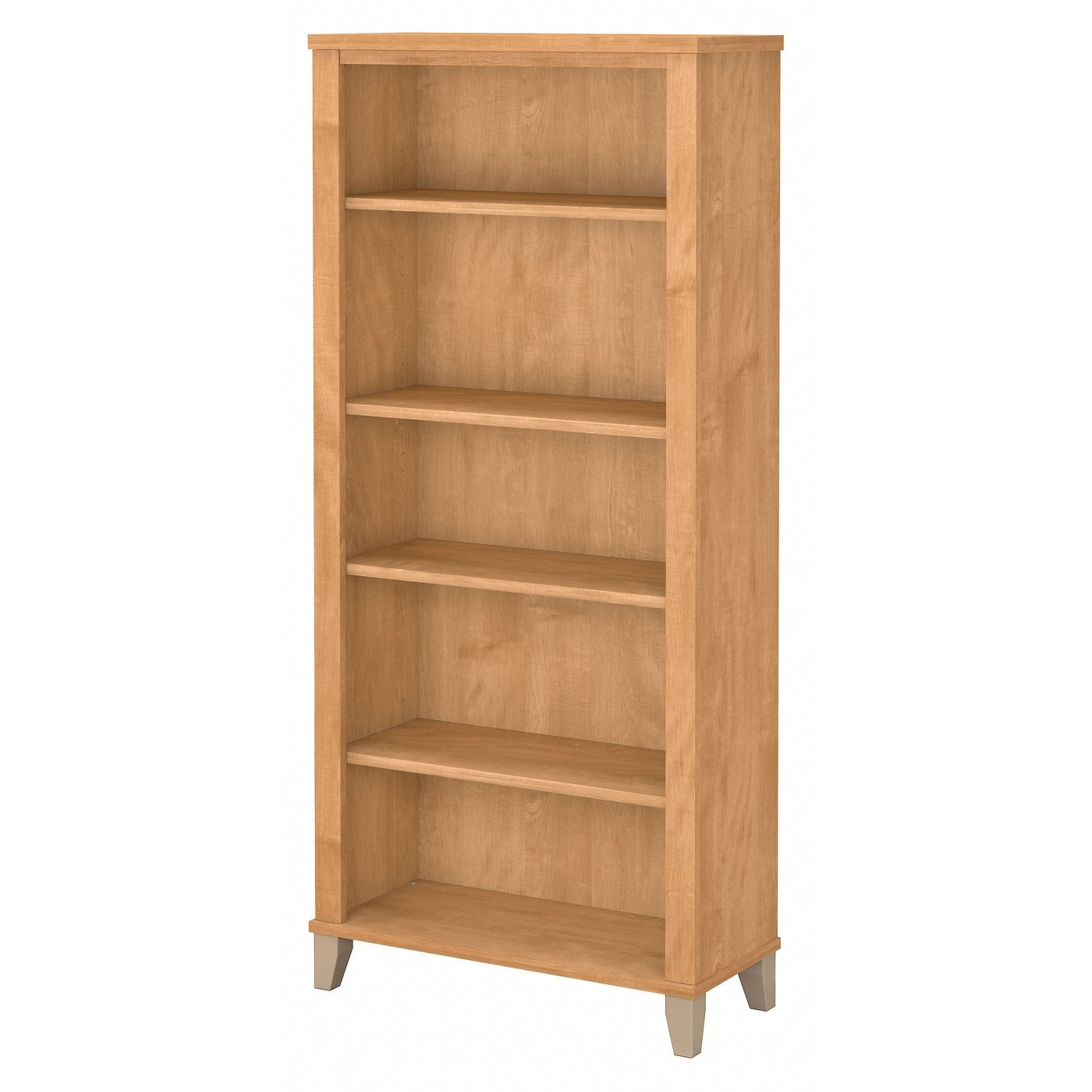 Bush Furniture Somerset Tall 5 Shelf Bookcase with Adjustable Shelves