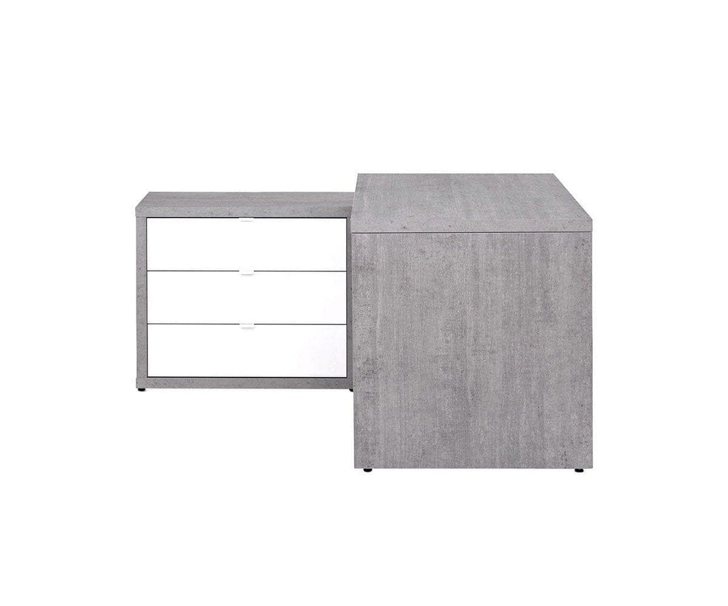 Sten 60 Desk With Storage Return