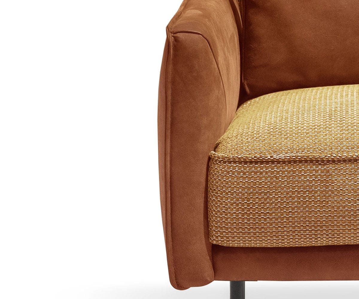 Gino Leather Chair - Cognac