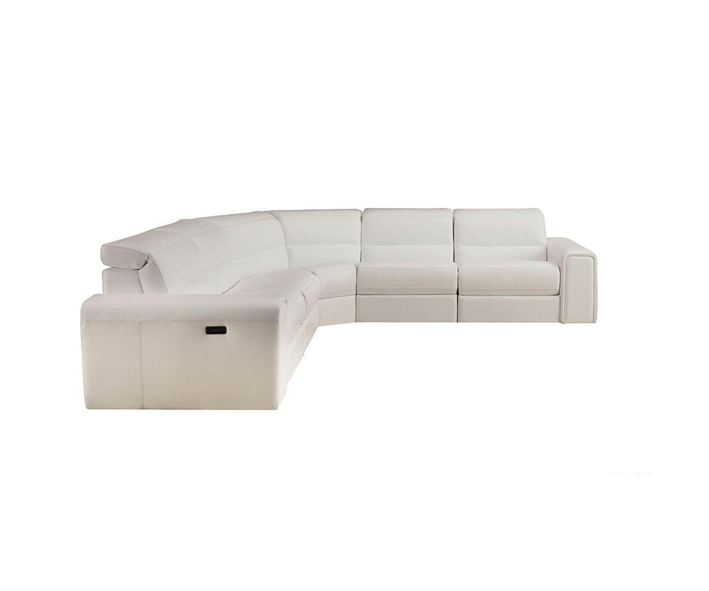 Angelo Modular Leather Power Reclining Sectional