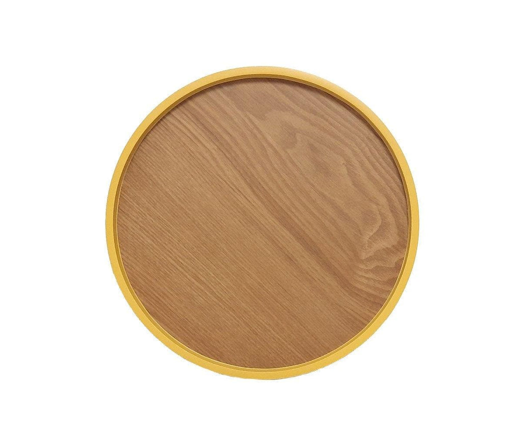 Round Lacquer Trim Tray