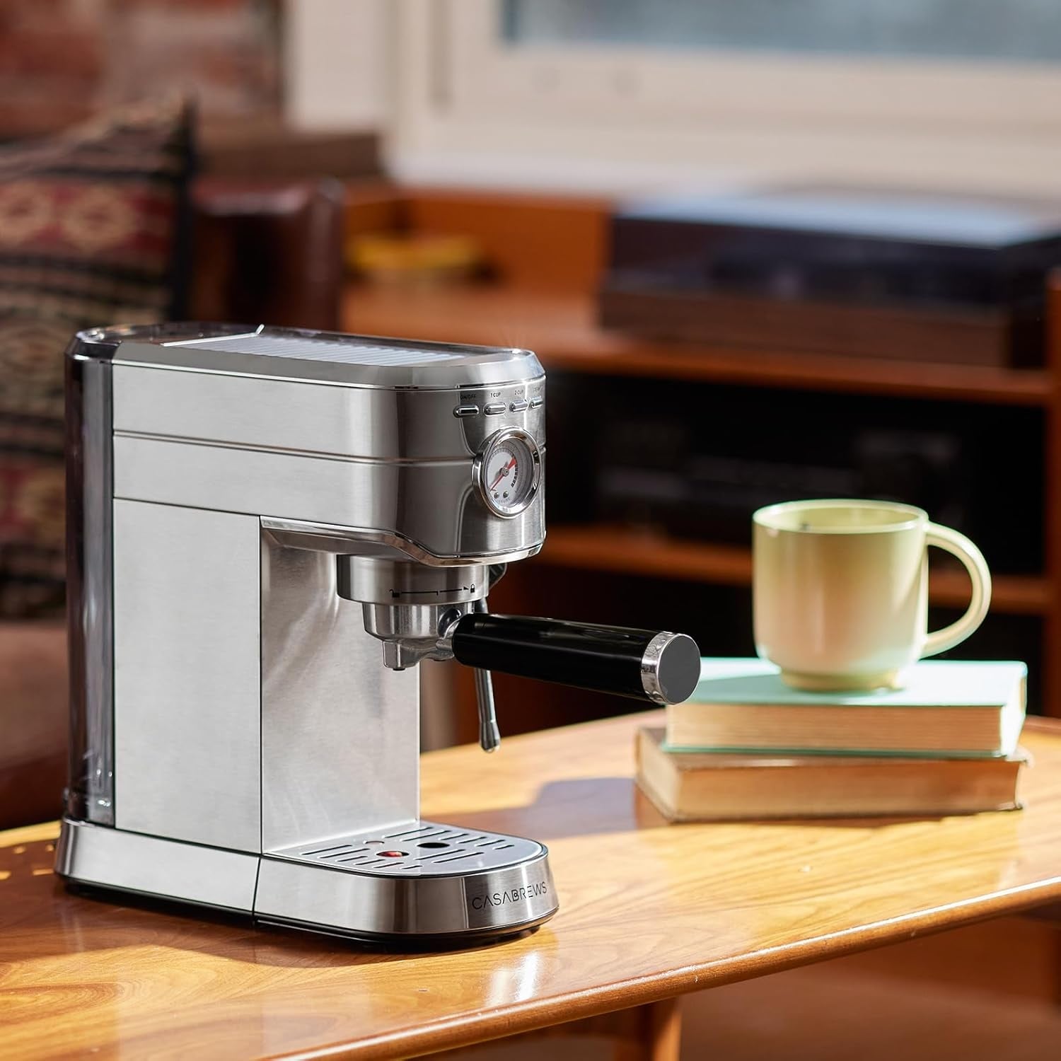 CASABREWS CM5418 Espresso Machine 20 Bar with Milk Frothing Steam Wand