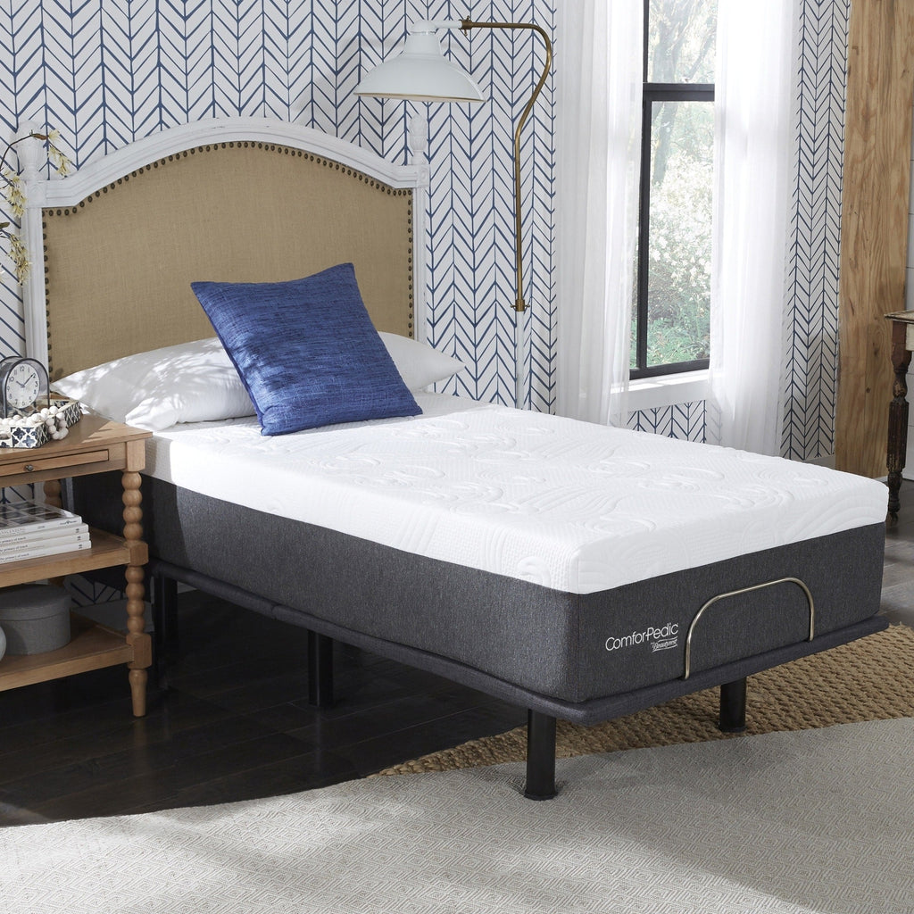 ComforPedic from BeautyRest 14-inch Mattress and Adjustable Bed Set