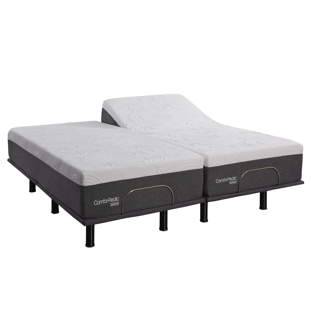ComforPedic from BeautyRest 14-inch Mattress and Adjustable Bed Set