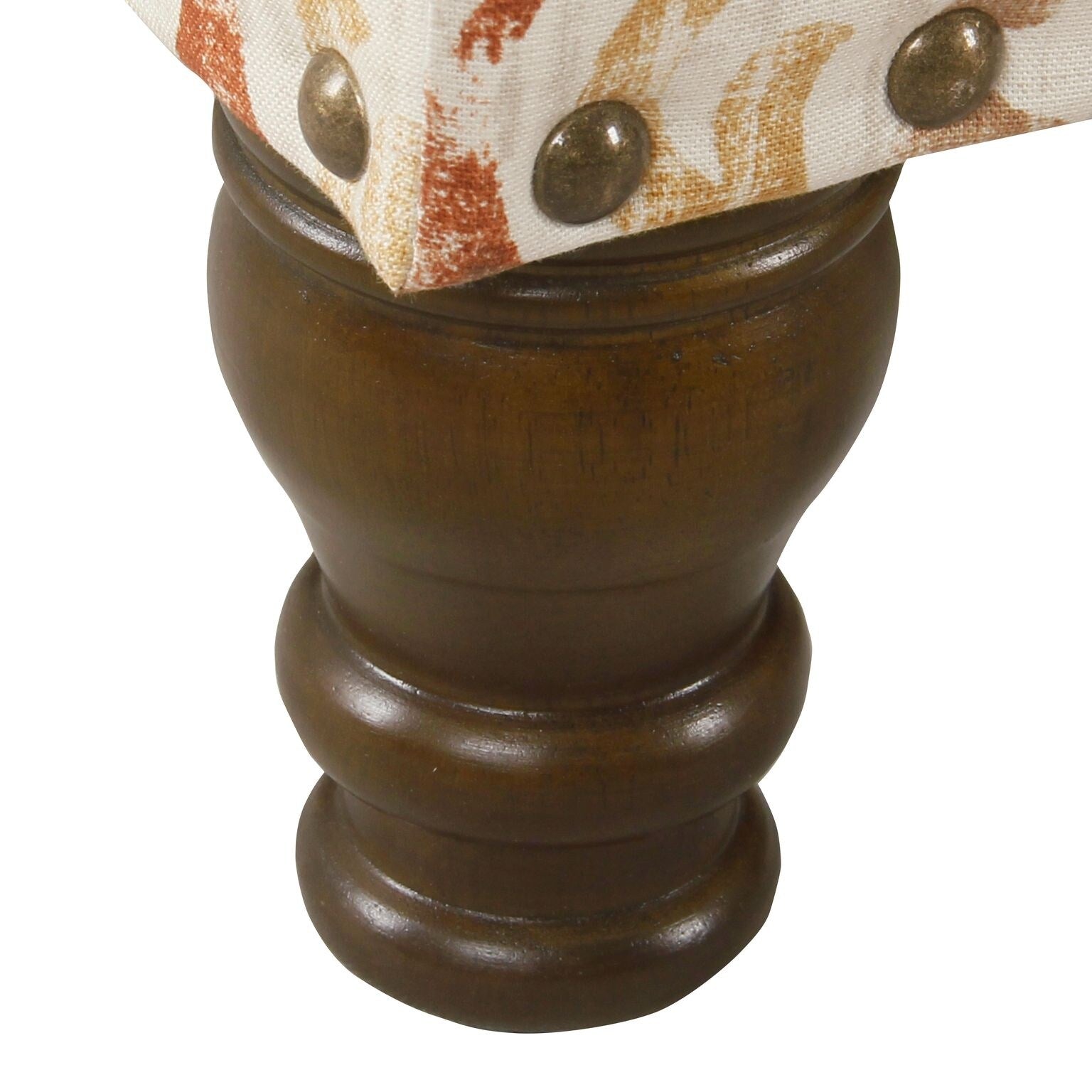 Copper Grove Muscari Upholstered Storage Bench with Nailhead Trim