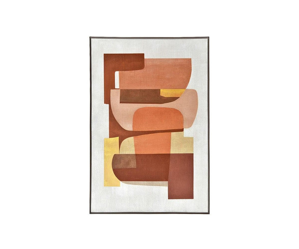 Retro Sunset I Oil Painting