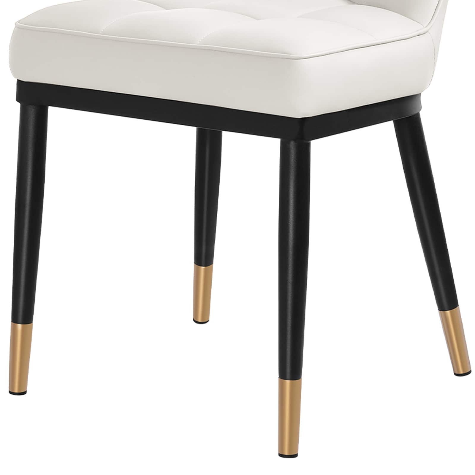 Faux Leather Upholstered Dining Chairs Set of 2/4