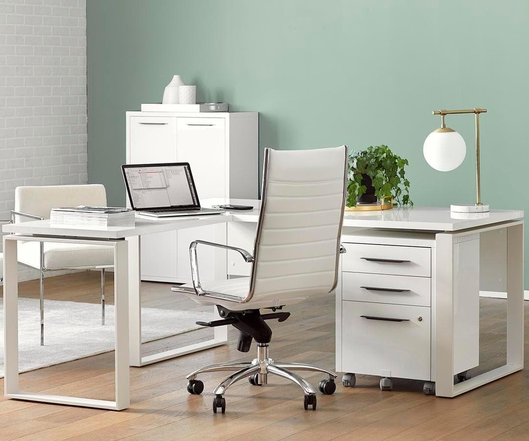 Gammel 67 Desk - White