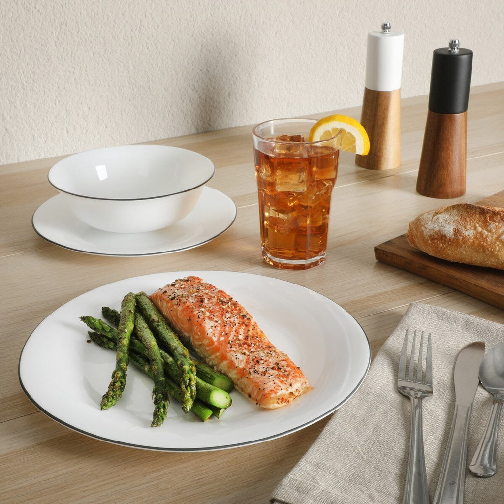 Gibson Home 74 Piece Kitchen Combo Set: Cookware, Dinnerware, Cutlery, Flatware, Tools & Gadgets, storage and Glassware