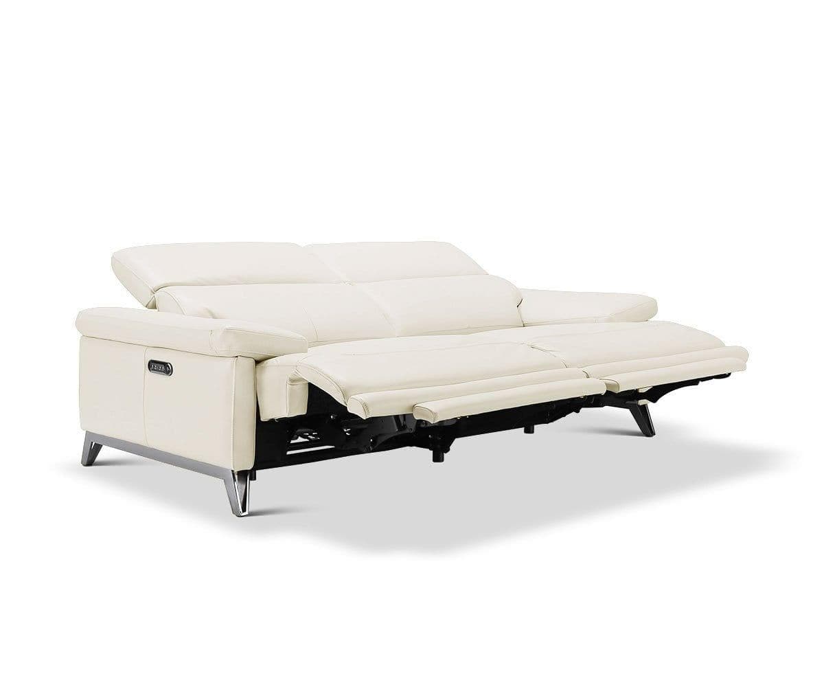 Voss Leather Power Reclining Sofa