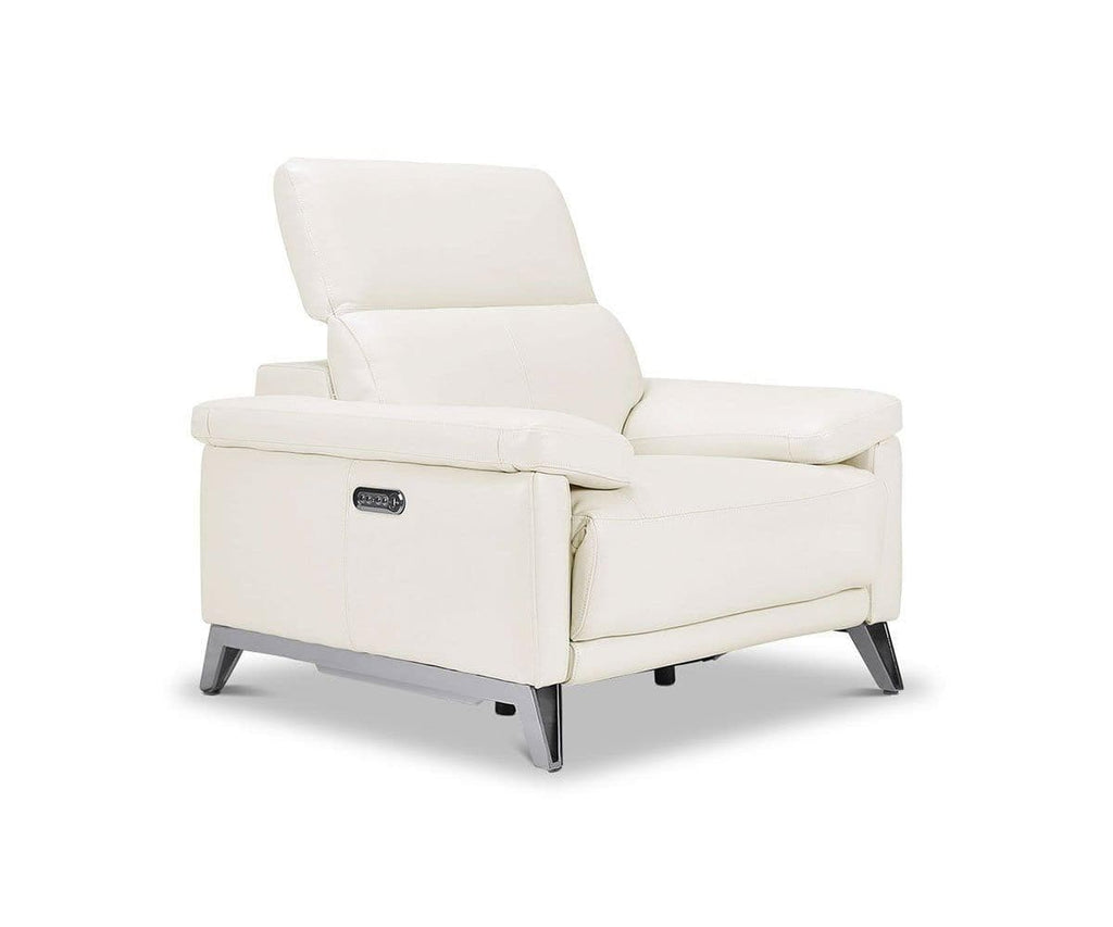 Voss Leather Power Recliner