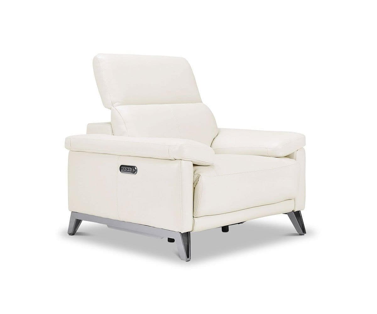 Voss Leather Power Recliner