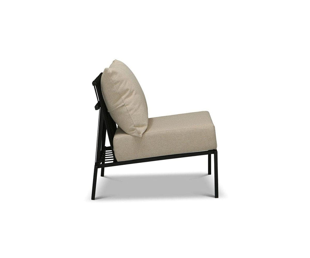 Da Costa Outdoor Armless Chair - Beige