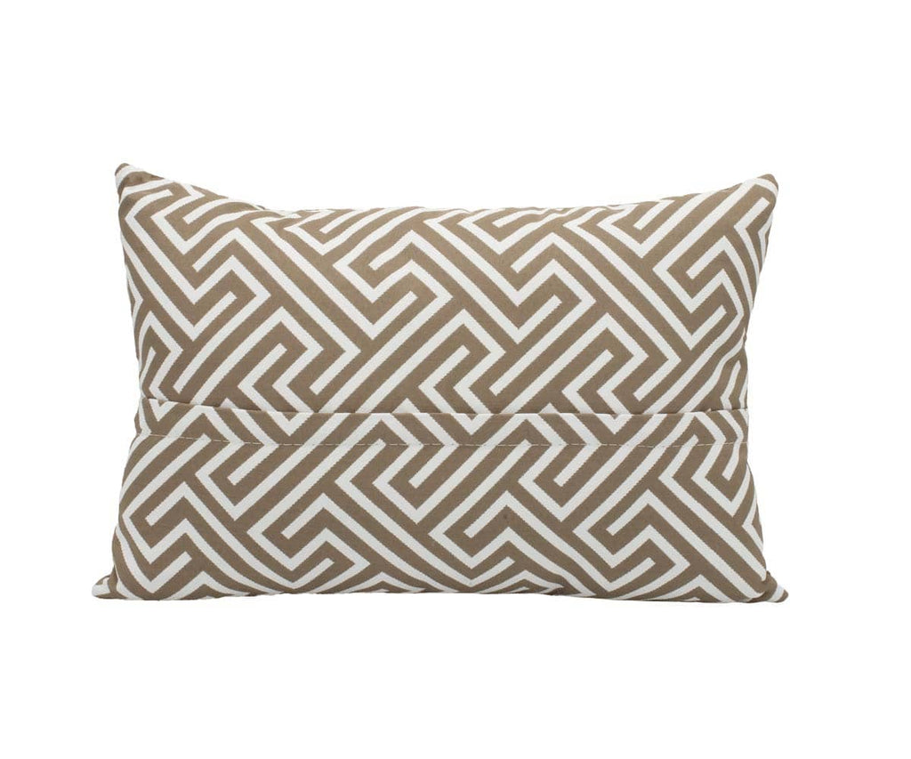 Palma Outdoor 12 Lumbar Toss Pillow - Taupe