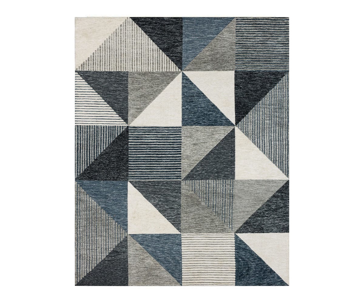 Karastan Bowen Oblique Rug - Blue