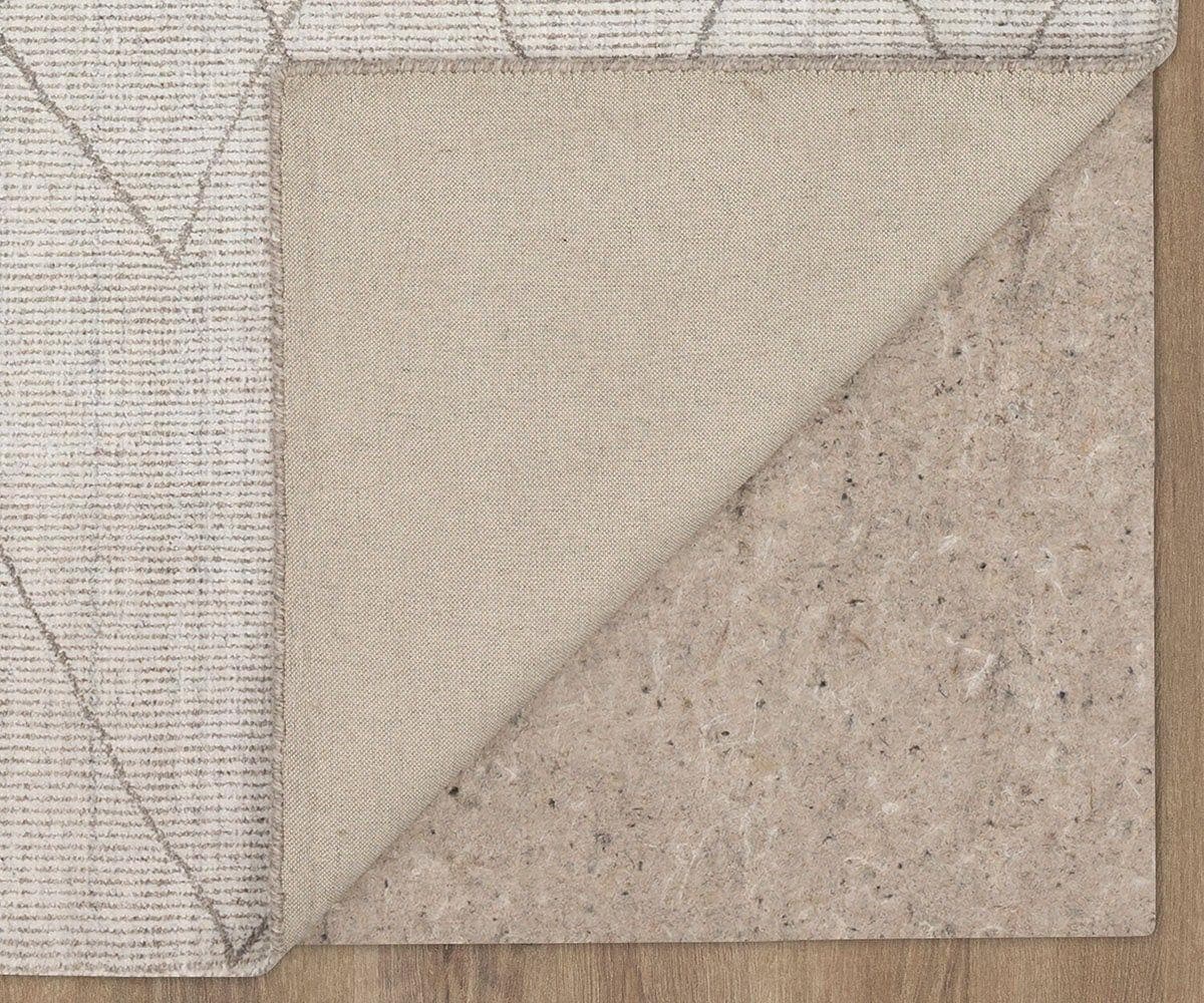 Karastan Tangier Tribal Diamond Rug Runner - Silver