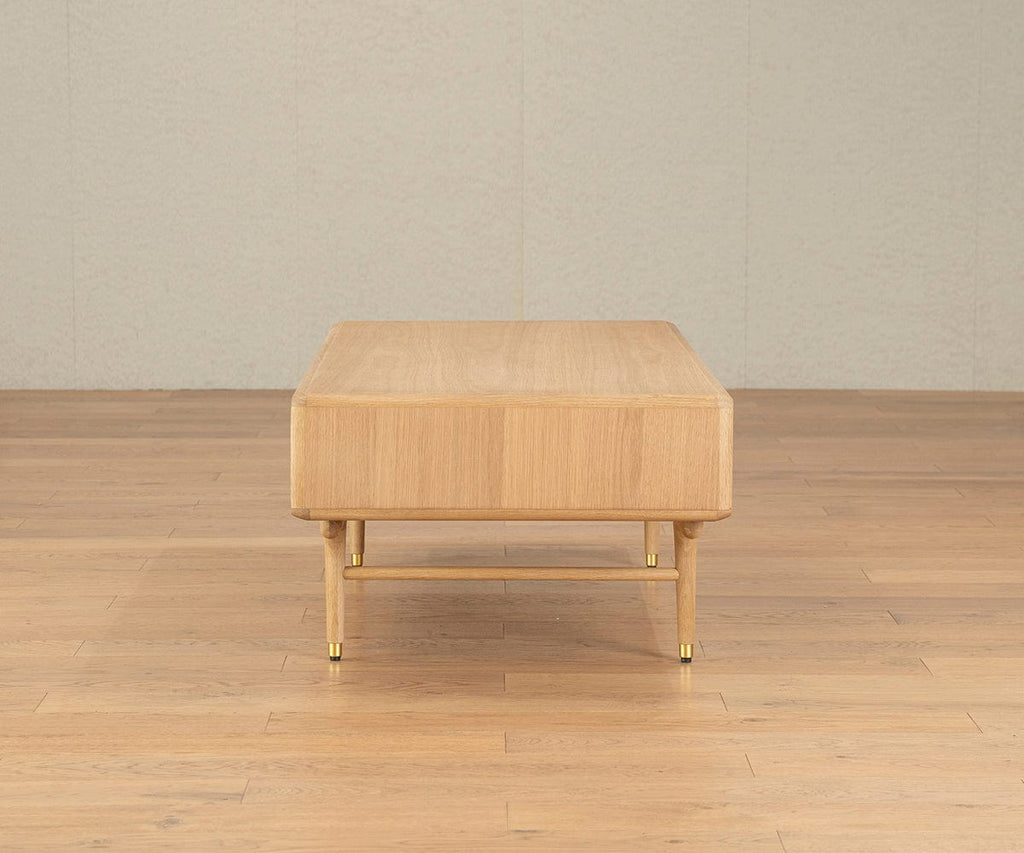 Hendrick Storage Coffee Table II  - White Oak