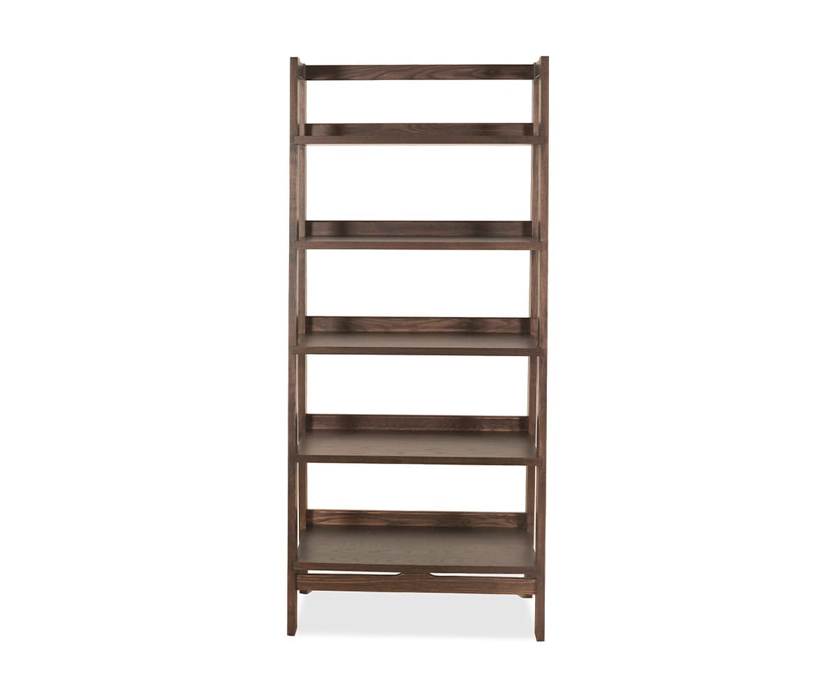 Wood Castle Myles Wide Bookcase
