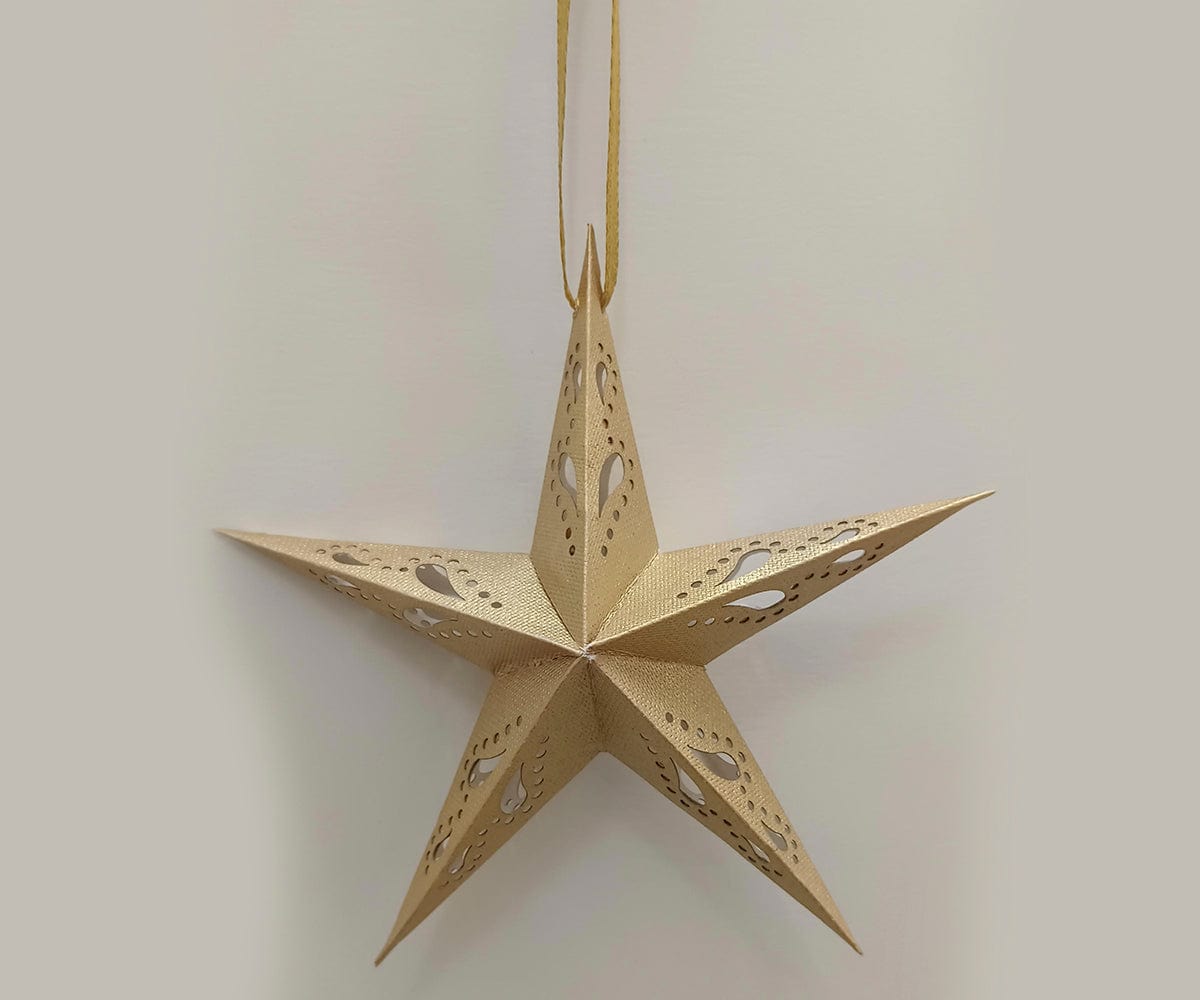 Handmade Gold Star