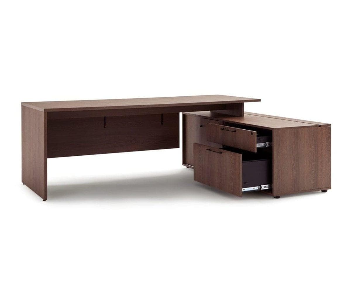 Inari Desk With Storage Return