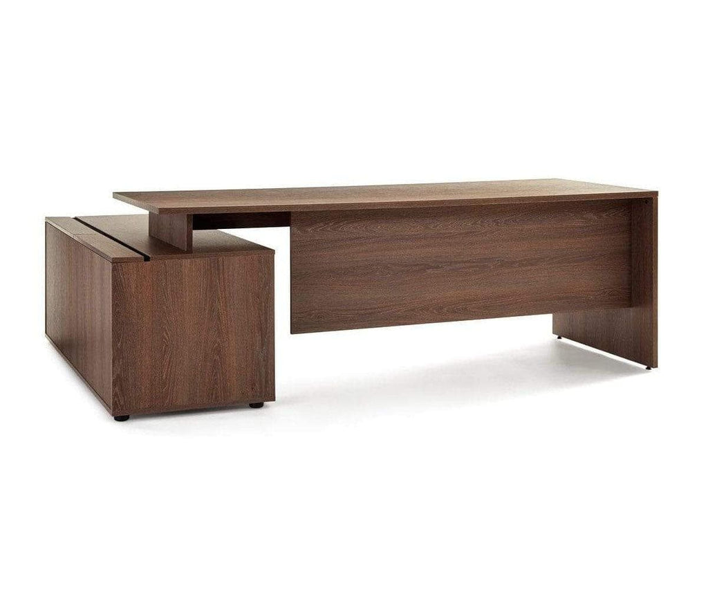 Inari Desk With Storage Return