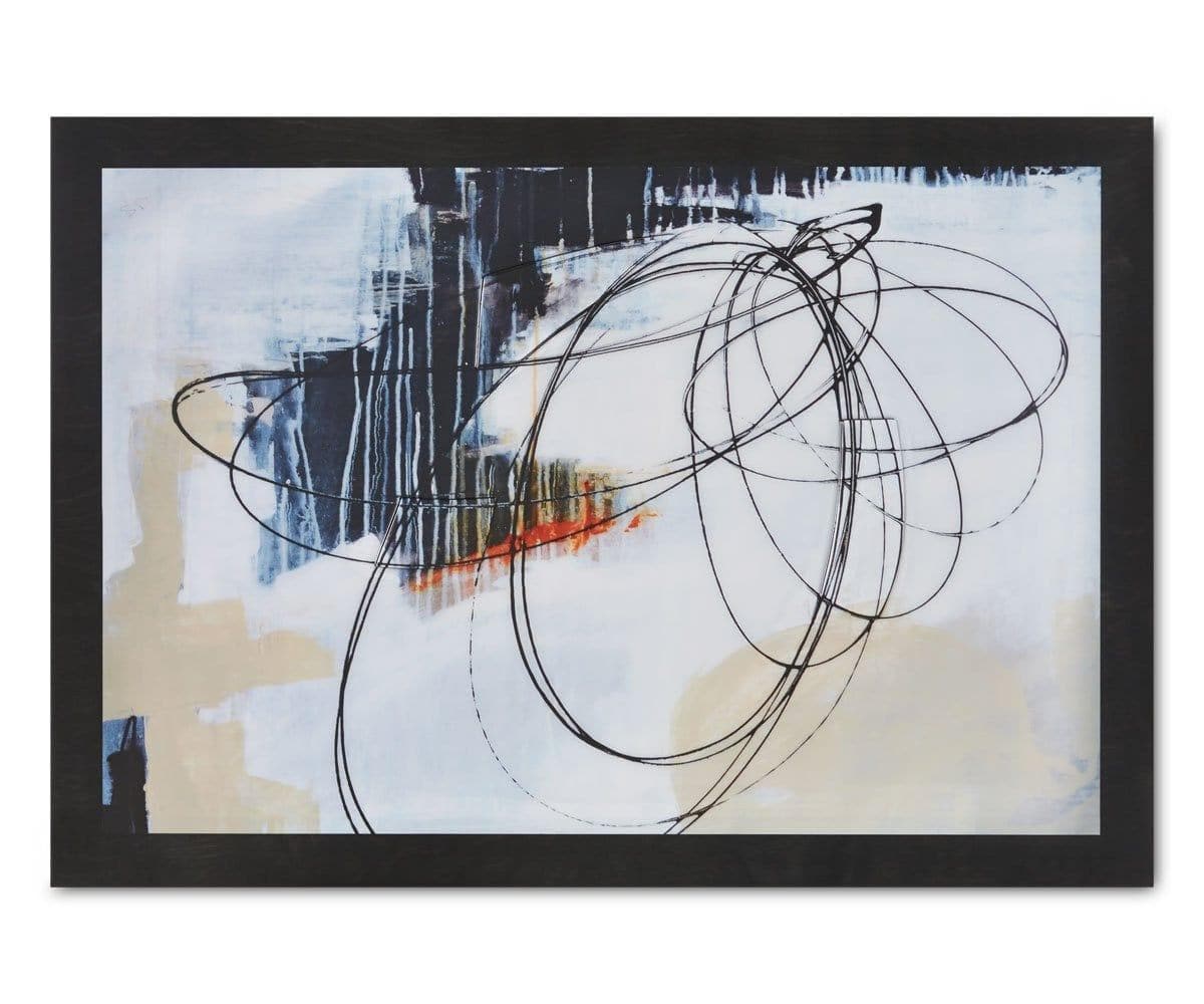 Wisps Over Neutrals Abstract