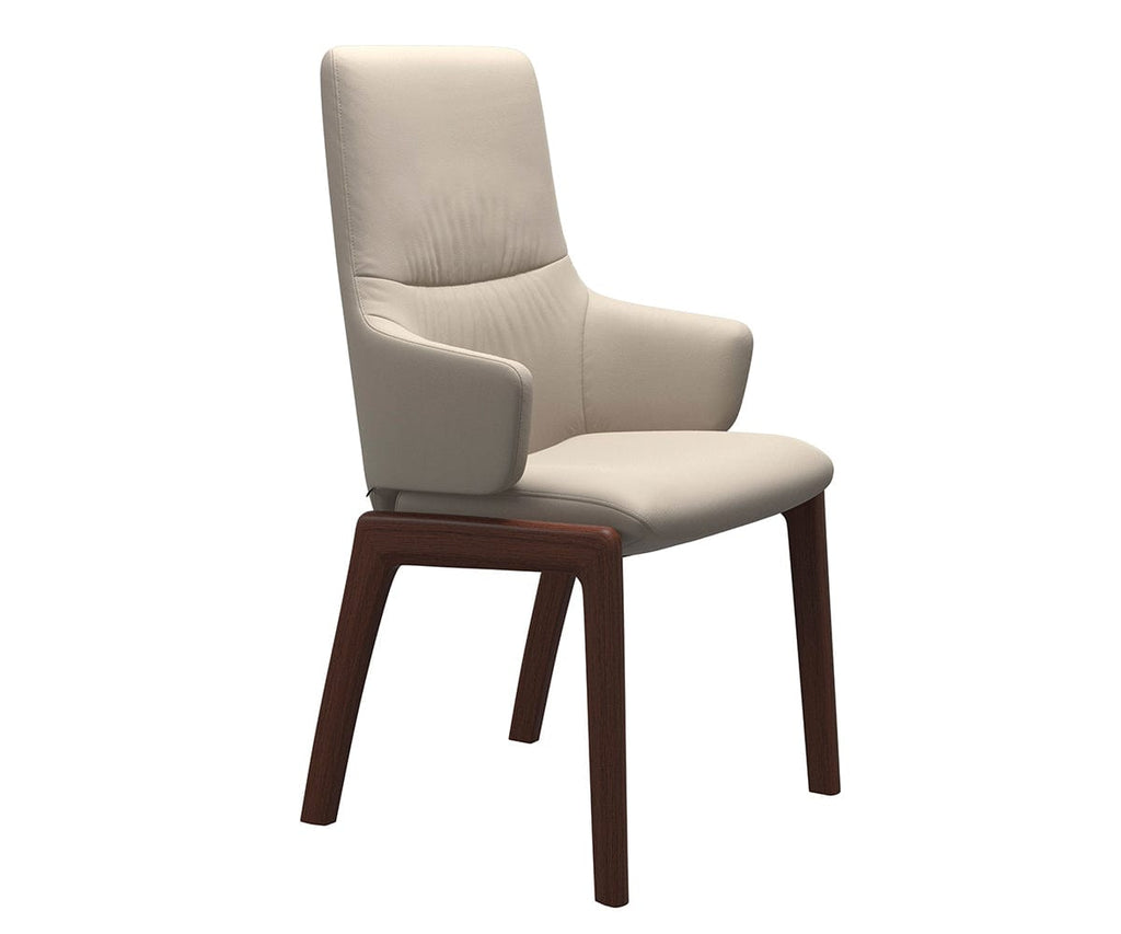Mint Leather Dining Armchair