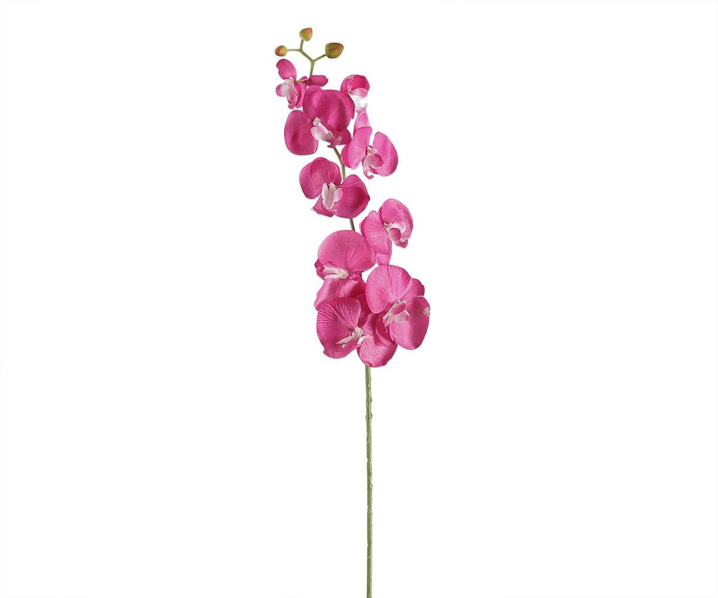 Magenta Faux Orchid Stem