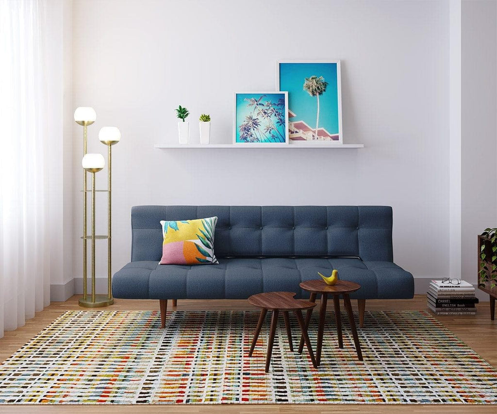 Tall Potted Green Faux Succulent