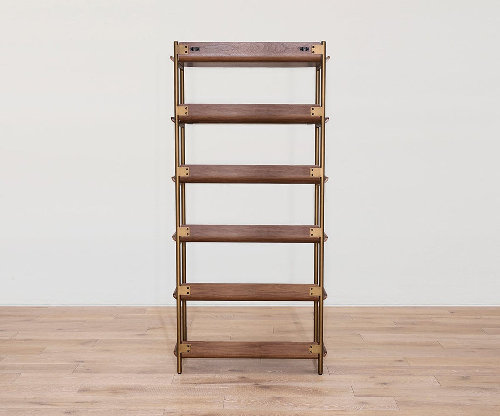 Freya 6 Shelves - Walnut