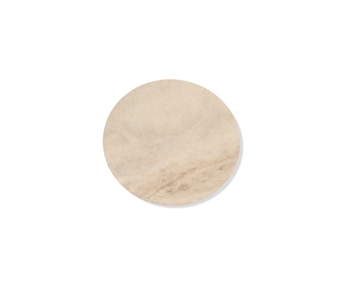 Savina Round Marble Coasters - 4 Piece