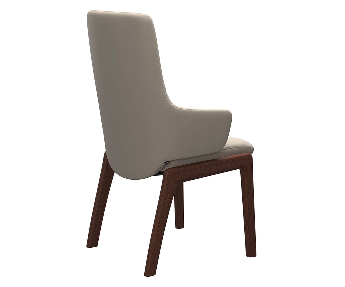 Mint Leather Dining Armchair