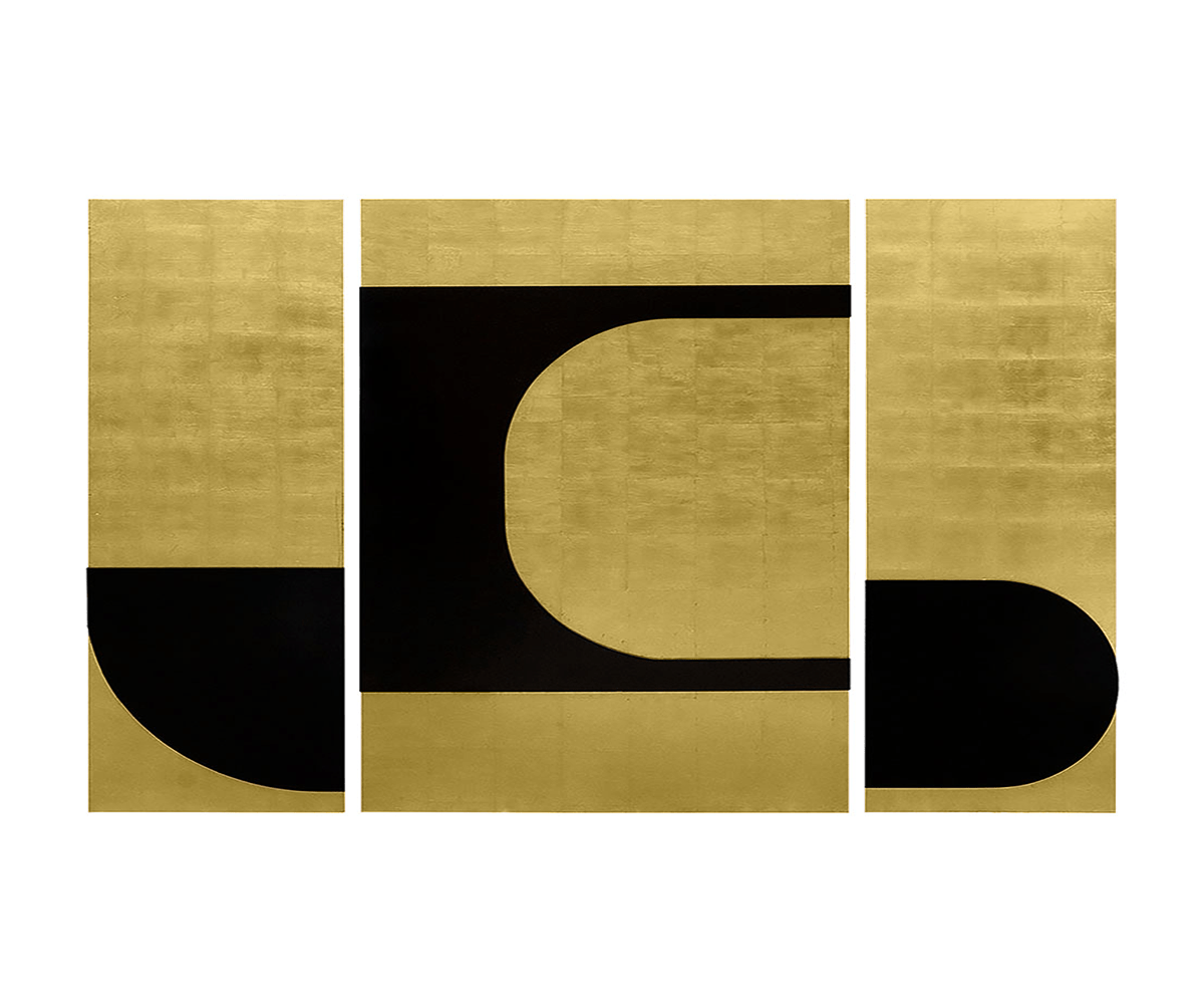 Gilded Silhouettes Wall Art