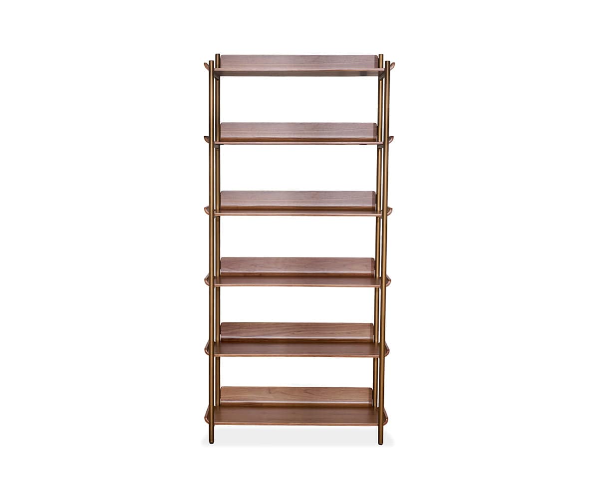 Freya 6 Shelves - Walnut