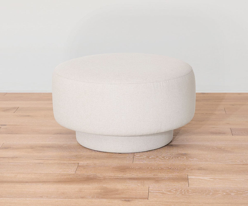 Silvio Round Ottoman