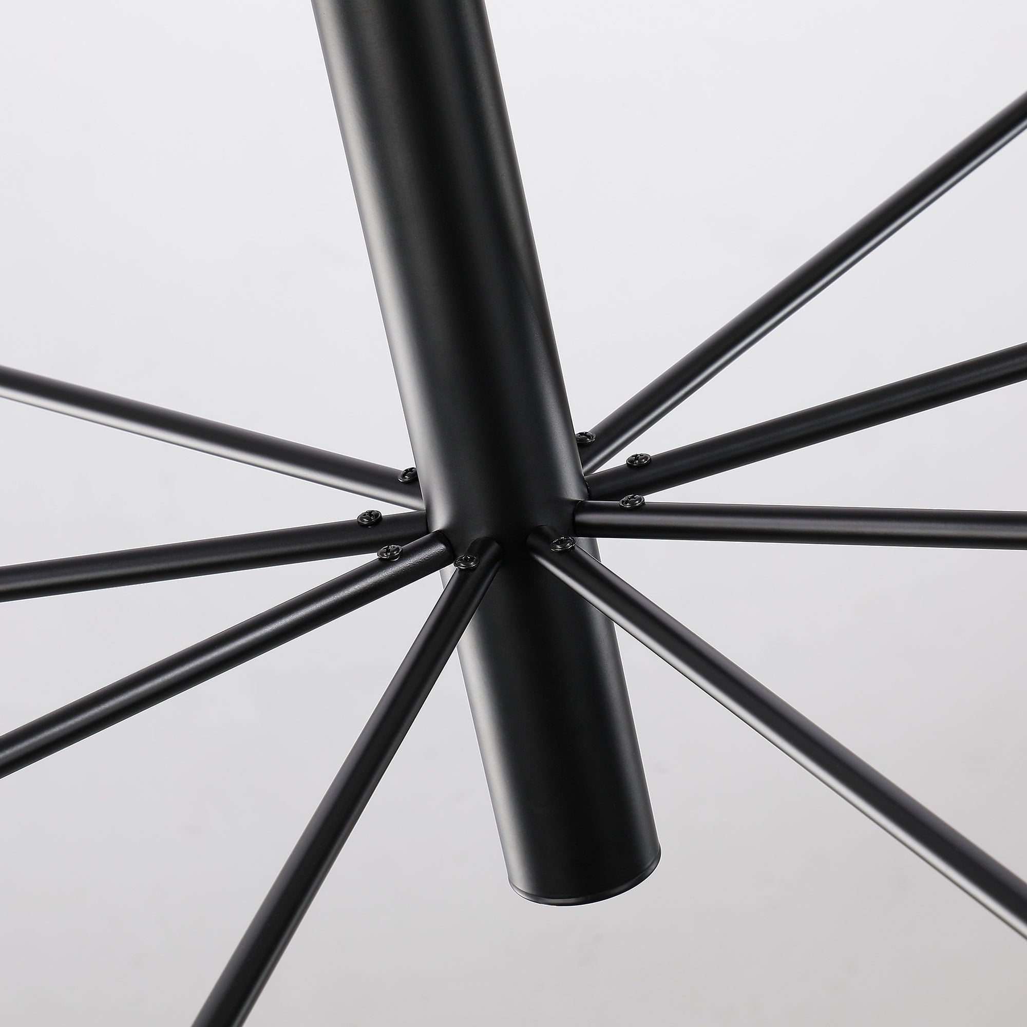 15-Light Minimalist Candlestick Chandelier, 2 Tier Ancient Design - 48