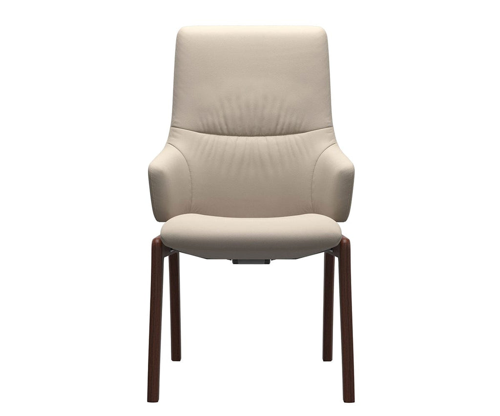 Mint Leather Dining Armchair