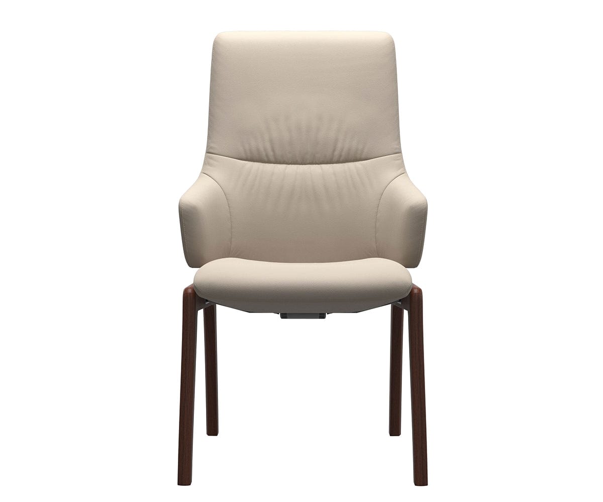 Mint Leather Dining Armchair