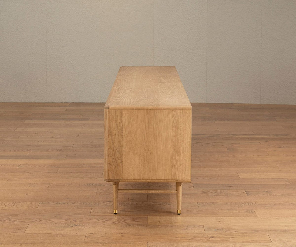Hendrick 79 Media Stand II  - White Oak