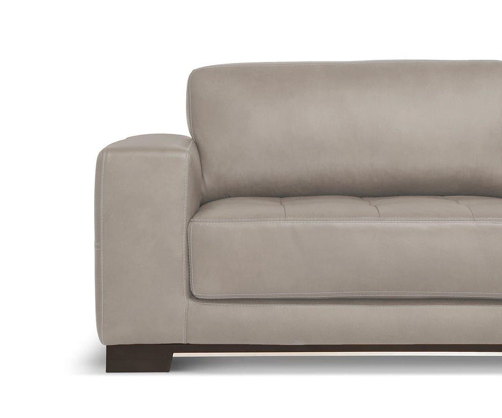 Andreas Leather Right Sectional