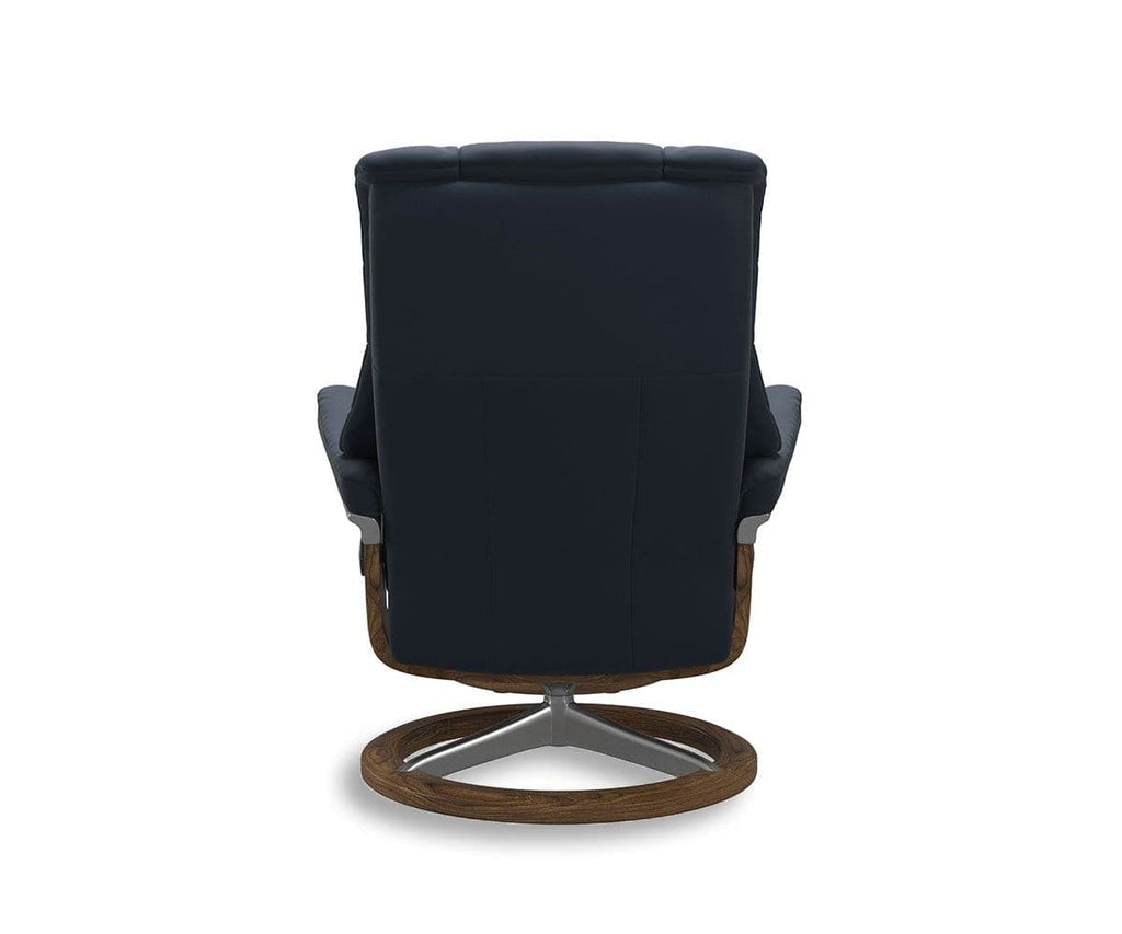 Stressless® Mayfair Recliner & Ottoman with Signature Base