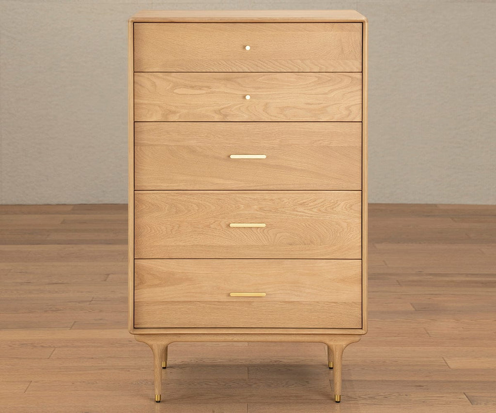 Hendrick High Chest II - White Oak