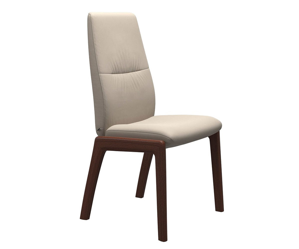 Mint Leather Dining Chair